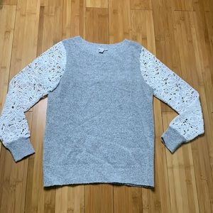 Halogen lace sweater Sz S